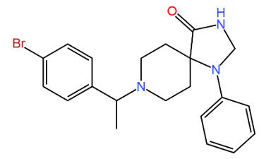SPIROBRORPHINE .CITRATE